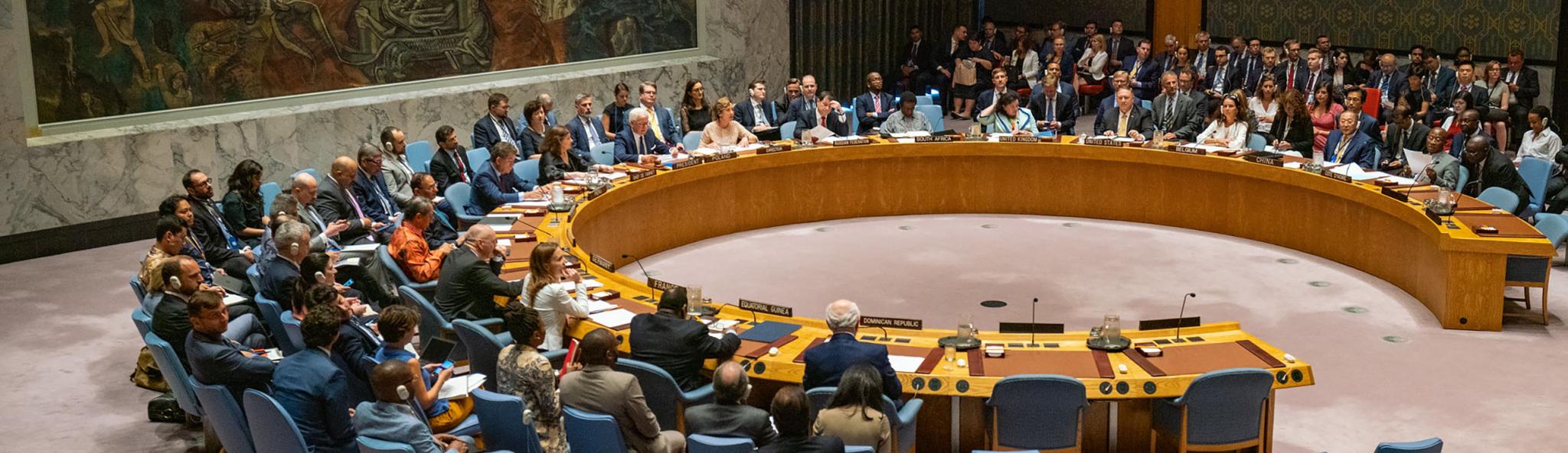 UN Security Council Session 2019